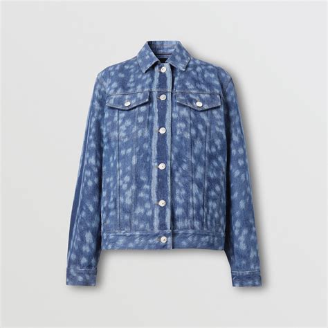 burberry print denim jacket|Burberry denim jacket price.